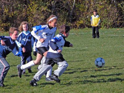 Oceaneers Soccer Club
Participants from the tri-towns who just completed the 2006-2007 season with the Oceaneers Soccer Club were given trophies during an awards ceremony held on Saturday, November 4. (Photo by Robert Chiarito).
