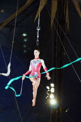 Three-Ring Circus
Cole Brothers Circus of the Stars recently rolled into Rochester on June 25 and 26 for a series of four shows over the course of two days under the Big Top pitched in the field adjacent to the Plumb Corner Mall. (Photo by Robert Chiarito).
