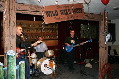 Wild West
Local favorites The Relics performed for the Rochester Country Fair Committee's annual Dinner Dance on Saturday, March 1 at Redmans Hall in Wareham. The dinner was a fundraising event aimed at raising money for the Rochester County Fair, to be held this year from August 20 through the 24 at Plumb Corner in Rochester. The theme of this years fair is Rochester Western-Style. (Photo by Robert Chiarito).


