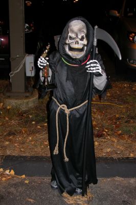 Rochester Halloween Party
Joshua Marcial won third place in the "First and Second Grade" category in Rochester's annual Halloween Party Costume Contest held on Monday, October 29, 2007. (Photo by Deborah Silva).
