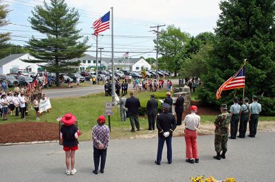 Memorial Day 2007
Town officials, including Selectmen Chairman Bradford Morse and State Representative William Straus, addressed the crowd during the annual Memorial Day Ceremonies held in Rochester on Sunday, May 27 in the town center. (Photo by Robert Chiarito).
