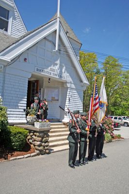 Rochester Remembers
The Town of Rochester paid tribute to our armed forces, both past and present, with their annual Memorial Day Parade and Observance held on Sunday morning, May 25, 2008. (Photo by Robert Chiarito).
