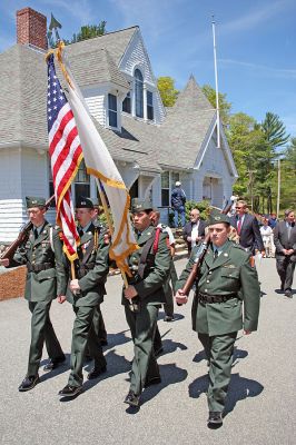 Rochester Remembers
The Town of Rochester paid tribute to our armed forces, both past and present, with their annual Memorial Day Parade and Observance held on Sunday morning, May 25, 2008. (Photo by Robert Chiarito).
