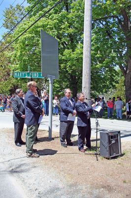 Rochester Remembers
The Town of Rochester paid tribute to our armed forces, both past and present, with their annual Memorial Day Parade and Observance held on Sunday morning, May 25, 2008. (Photo by Robert Chiarito).
