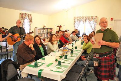 Irish Luncheon
The First Congregational Church of Rochester celebrated the St. Patricks Day holiday in style as the churchs Womens Guild pulled out all of the stops with a traditional corned beef and cabbage Irish supper at the congregations Fellowship Hall on Saturday night, March 15. (Photo by Robert Chiarito).
