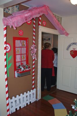 Sweet Candyland
The Sippican Woman's Club's Annual Holiday House Tour this year was modeled after the game "Candyland" and resembled a life-size replica of the popular game board. (Photo by Robert Chiarito).
