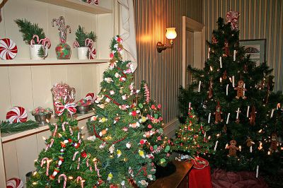 Sweet Candyland
The Sippican Woman's Club's Annual Holiday House Tour this year was modeled after the game "Candyland" and resembled a life-size replica of the popular game board. (Photo by Robert Chiarito).
