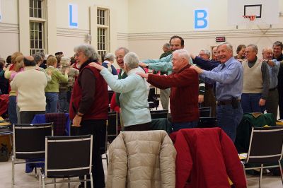 Choral Works
Members of the Sippican Choral Society recently rehearsed at the Mattapoisett Congregational Church. Rehearsals for the 2009 Spring concert, Days of Blue and Gray, are now taking place and new members may join until January 26 and no auditions are required. Rehearsals will be held on Monday evenings from 7:30 to 9:30 pm in the Mattapoisett Congregational Churchs Reynard Hall, 27 Church Street, Mattapoisett. (Photo by Robert Chiarito).
