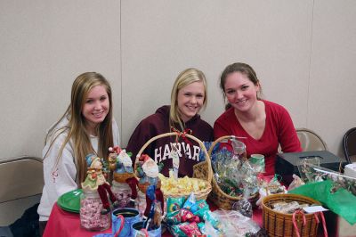 Christmas Fair
Volunteers sell candy at the annual Christmas Fair held at St. Anthony's Church in Mattapoisett on Saturday, December 6, 2008. (Photo by Robert Chiarito).
