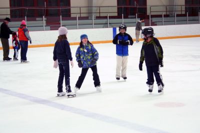 Marion on Ice
Marion Recreation Family Time Ice Skating is held at the Tabor Academy Ice Rink from 12:00 noon to 2:00 pm on the following days: Sunday, December 28; Tuesday, December 30; Sunday, January 11; Sunday, January 18; Sunday, January 25; Sunday, February 1; Sunday, February 8; Sunday, February 15; Thursday, February 19; Sunday, February 22; and Sunday, March 1. (Photo by Robert Chiarito).
