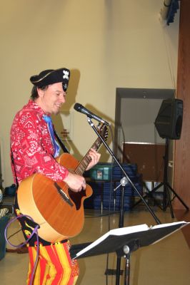 Ahoy, Matey!
The Toe Jam Puppet Band made a return to the Tri-Town area on Saturday, January 26 as they brought their Toe Jam Pirate Show to the Center School Gymnasium. The concert was a benefit for Project GROW with proceeds aiding the organizations scholarship fund. (Photo by Robert Chiarito).
