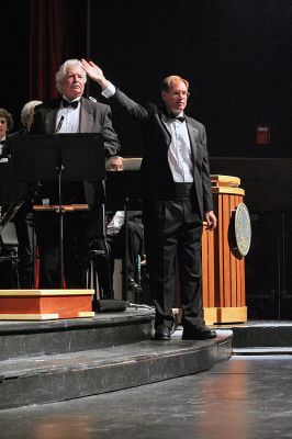 Sea Symphony
The Tri-County Symphonic Band opened their 2008-2009 concert season at Tabor Academys Fireman Performing Arts Center at Hoyt Hall on Sunday afternoon, October 19, with a tribute to the sea titled To the Sea and Ships: A Musical Tribute to the Sea and Those Who Sail Upon It. (Photo by Robert Chiarito).
