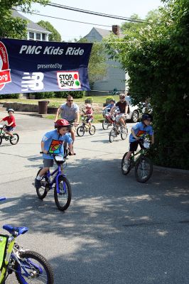 Tri-Town Bikers
The second annual Pan Mass Challenge (PMC) Tri-Town Ride for Kids was held on Saturday, June 14 in Mattapoisett with bikers of all ages rolling across the finish line at Center School. Proceeds from the Tri-Town Ride will benefit the Pan-Mass Challenge, which supports cancer research and treatment at Dana-Farber Cancer Institute through its Jimmy Fund. (Photo by Robert Chiarito).
