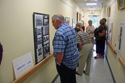 Waterman Reunion
Several hundred former students of the Waterman School, the precursor to the Rochester Memorial School, came together for a unique school reunion that spanned the decades from the end of the late nineteenth century until the mid-twentieth century at the Rochester Senior Center on the afternoon of Saturday, September 15. (Photo by Robert Chiarito).
