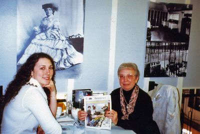 Gals in Glasgow
Lee Yeaton of Mattapoisett (right) poses with her granddaughter, Genevieve Wheeler of Marion, while in Glasgow for afternoon tea at The Willow Tea Room designed by famous architect Charles Rennie Mackintosh. (07/05/07 issue)
