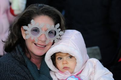 Fun at the Park
Susan Barrows and her granddaughter Olivia listen to Christmas carols at the Holiday in the Park in Mattapoisett on Saturday December 3. Photo by Felix Perez.
