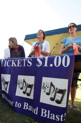 Band Blast
The masses swarmed to the front lawn of Sippican School to attend the 15th Annual Band Blast fundraiser for the schools music programs. Dollars raised pay for Music Festival fees and transportation, equipment purchase, repair and replacement, reed purchase and scholarship funds. The band members are the hosts, and our generous band families make it a success. Photos by Collin Vietch
