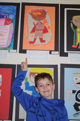 Center School Art
Center School was the center of creativity and artistic expression on March 29 during the annual Center School Art Exhibition. Artwork created by students at both Center School and Old Hammondtown was on display Wednesday for the public to view and admire. Photos by Jean Perry
