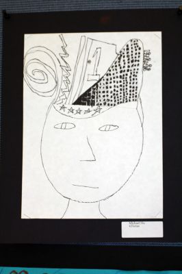 Center School Art Show
The Center School hallways and cafeteria walls were transformed into an art gallery March 12 during the school’s annual Student Art Show. Students chose their favorite work created in art class, taught by Greta Anderson and student teacher Chantal Allen. Photos by Jean Perry
