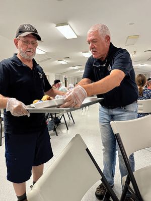 Chicken Bake
The Marion Council on Aging sponsored a Chicken Bake held at the Marion Social Club this past week. Photos by Robert Pina
