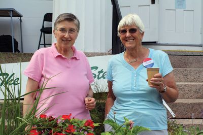 Super Duper Summer Fair
 The First Church of Marion held its Annual Super Duper Summer Fair on July 25. The fundraising event is a familiar, welcome event every summer in Marion, and it has something to offer everyone. The fair featured a plant sale, White Elephant, games for the kids, book sale, yard sale, and of course, clam cakes. Photos by Jean Perry
