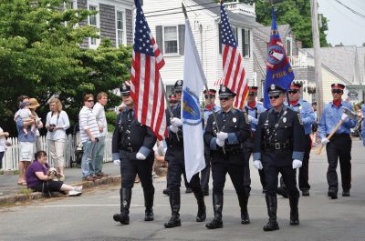 Memorial Day
A great crowd turned out for Memorial Day observances on the grounds of the Mattapoisett Public Library this Monday, May 30, 2011. Photo courtesy of Rebecca McCullough.
