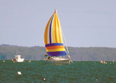 Sailboats
Wonderful to see sailboats under full sail returning to the harbor Sunday evening. Faith Ball
