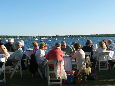 Annual Mattapoisett Great Community Picnic
Thursday, August 4 was the first ever Annual Mattapoisett Great Community Picnic, co-sponsored by the Mattapoisett Land Trust and the Mattapoisett Historical Society. About 200 guests turned out to Munro Preserve for a fun evening of food, wine, and music. Photos by Andrea Ray 
