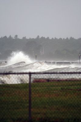 Hurricane Irene
Although wind gusts teetered on hurricane strength, Irene was a tropical storm as she made landfall in the Tri-Town on August 28, 2011. The storm knocked out electricity for over 200,000 NSTAR customers in Massachusetts. On Tuesday, as The Wanderer was being sent to the printer, many Mattapoisett residents were still without power. Photo by Anne Kakley.
