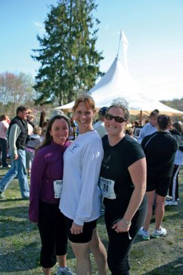 Mom's Run
Several hundred runners and walkers participated in the Tiara Classic Mother's Day 5k Race on Sunday morning, May 10 in Mattapoisett. The event, now in its third year raises funds and awareness for the Womens Fund of Southeastern Massachusetts while celebrating motherhood. Photo by Robert Chiarito.
