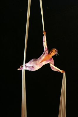 Circus Time
The Cole Brothers Circus made its annual visit to Rochester's Plumb Corner on Wednesday, June 24 and Thursday, June 25. The Circus, which featured highflying aerial acts, animal acts and plenty of clowns played four shows under the big top during its two-day stay. Proceeds from the circus will help to fund children's events throughout the year at Plumb Corner such as the Annual Easter egg hunt and the Halloween party. Photo by Robert Chiarito
