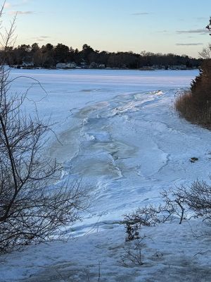 Ice on Mattapoisett Harbor
Photo by Jennifer Shepley
