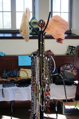 Mattapoisett Library
The Friends of Mattapoisett Library held a sale on November 20 where donated jewelry and accessories including hats, scarves and pocketbooks were available in the library basement. The event raised approximately $900 to support library programs, including museum passes for the children to attend the either free or at significant price reductions, along with crafts, a fish tank, fish and maintenance tools for the library’s children's room, resources for summer visits from petting zoos, and prizes for the Qua
