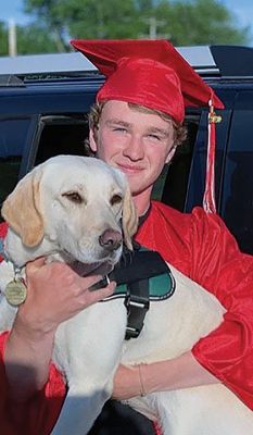 ORR Senior Parade.
ORR Graduation photo of Patrick Igoe and Bailey - Joan Cremins
