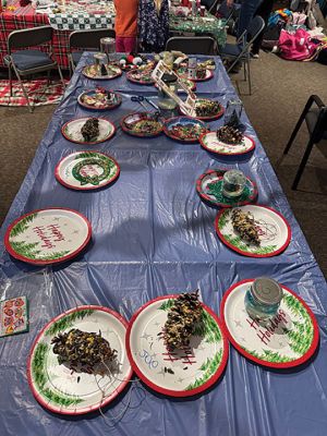 Marion Natural History Museum
The Marion Natural History Museum’s afterschool group had a wonderful time on December 17 using recycled and natural materials for gift giving. We made snow globes, bird feeders, shell ornaments, and more! We also enjoyed snacks and having fun visiting with friends. The museum wishes to thank all the terrific volunteers that came out to help. Happy Holidays from the museum and see you soon. Photos courtesy Elizabeth Leidhold
