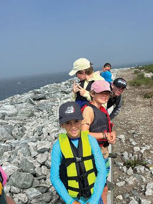 Marion Natural History Museum
The Marion Natural History Museum's Coastal Explorations group had a wonderful time investigating vernal pools, ponds and lakes, as well as rocky shores, salt marshes and beaches. We found turtles, eels and frogs going through metamorphosis in our freshwater explorations, as well as a winter flounder, killifish, blue crabs and fiddler crabs in our coastal environments. We also spent time cleaning up plastic and other pollutants along our shoreline and discussing the importance of wetlands in keeping our wat
