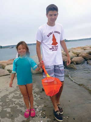 Life Along the Shore 
The Marion Natural History Museum’s Life Along the Shore program enjoyed learning a little something about the crabs that inhabit the Marion shoreline during the July 2013 session. Photos courtesy of Elizabeth Leidhold
