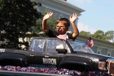 No Rain On This Parade 
The Marion 4th of July parade on Tuesday went on as planned, winding through the village streets and receiving the usual fanfare. Photos by Jean Perry

