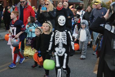 Marion Art Center Halloween Parade 
It looked as though nearly a thousand people came out for the Marion Art Center Halloween Parade on Monday, October 31. The event gets bigger and better every year, it seems, judging by the number of people and the degree of creativity when it comes to the costumes. Photos by Jean Perry
