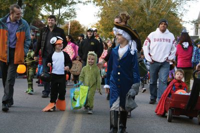 Marion Art Center Halloween Parade 
It looked as though nearly a thousand people came out for the Marion Art Center Halloween Parade on Monday, October 31. The event gets bigger and better every year, it seems, judging by the number of people and the degree of creativity when it comes to the costumes. Photos by Jean Perry
