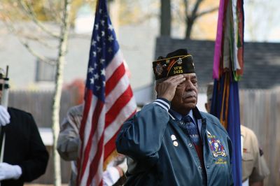 Marion Veterans Day Observance
During the Marion Veterans Day observance on Friday morning, the townspeople of Marion expressed a heartfelt thank you to the Benjamin D. Cushing VFW Post 2425, which in return gave a moving farewell as it disbanded this year and donated the VFW building to the town. Emotions were evident on the faces of the VFW Post 2425 members, as well as selectmen and those in attendance. Photos by Jean Perry
