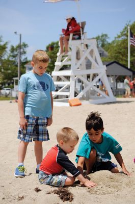 Opening Day
Beachgoers celebrated the official opening of the Mattapoisett Town Beach on June 20. The beach house has been renovated and was ready for the roughly 200 participants in Mattapoisett Recreation’s Beach Olympics and other family activities. Photos by Felix Perez

