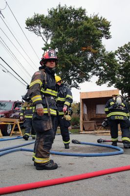  Mattapoisett Fire Department Open House
The Mattapoisett Fire Department Open House attracted scores of families on Saturday, October 12, with free food, fun, and fire demonstrations that captured the children’s attention while reinforcing the importance of fire safety. Photos by Jean Perry
