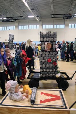 Annual Halloween Costume Contest 
The Mattapoisett Police Department’s Annual Halloween Costume Contest had spectators spinning in circles as the most creative than ever costumes paraded around the Center School gymnasium Thursday night. The costumes were such a hit, even the judges had a hard time choosing the winners of each age group. Photos by Jean Perry
