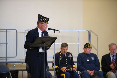 Mattapoisett Memorial Day
The rainy weather kept the Monday Memorial Day observances inside in Marion and Mattapoisett and, although the parades were both canceled, plenty of residents turned out to remember the brave souls we lost in war and honor their memories. Mattapoisett photos by Colin Veitch and Marion photos by Denzil Ernstzen 
