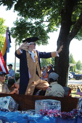 Marion's Independence Day Parade
Residents lined Spring, Mill, Front and Main streets on Saturday morning to enjoy Marion's Independence Day Parade. The lineup featured community veterans of foreign wars, town officials, volunteer organizations such as The Friends of Jack and Friends of the Marion Council on Aging, the Scouts of America, several floats celebrating the nation's 250th birthday, police and fire trucks from Marion and surrounding towns, Photos by Mick Colageo 
