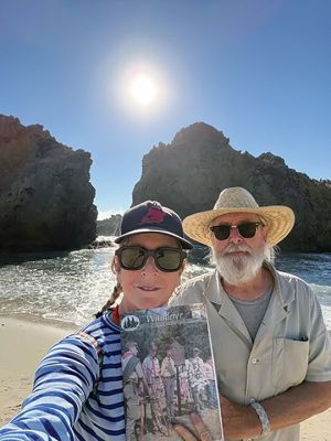 Big Sur, California
Liz Garvey and Ian McHugh of Mattapoisett down in Big Sur, California. Courtesy photo.
