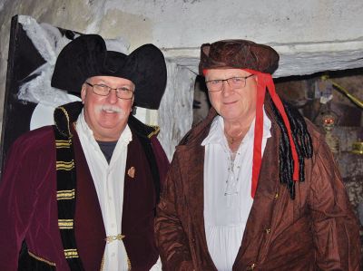 Haunted Lighthouse 
The United States Coast Guard Auxiliary Flotilla 63 of Marion/Onset hosted the first Haunted Lighthouse at the Ned’s Point lighthouse on Halloween. Photos courtesy Michele Couto
