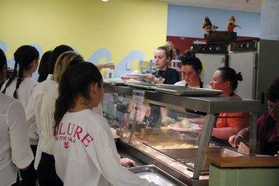 ORRJH Thanksgiving

The students of Old Rochester Regional Junior High on November 24 hosted their annual Thanksgiving banquet for the senior citizens of Tri-Town – a tradition made possible by the volunteer staff and students who spend hours decorating, cooking, serving, and cleaning up after so seniors can get a taste of the school community’s gratitude for their support. Photos by Jean Perry

