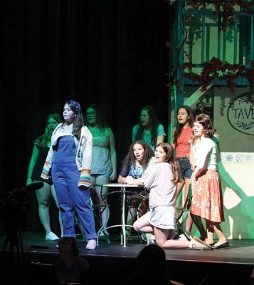 Mamma Mia!
Old Rochester Regional Drama Club held their dress rehearsal on Monday for this weekend’s showings of “Mamma Mia!” The play has multiple showings from May 7 to May 10. Photos by Sam Bishop

